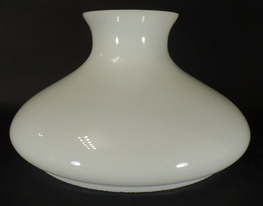 New Tam-O-Shanter Student Lamp Shade, Opal Glass, 10" Fitter, Plain Top #SH100