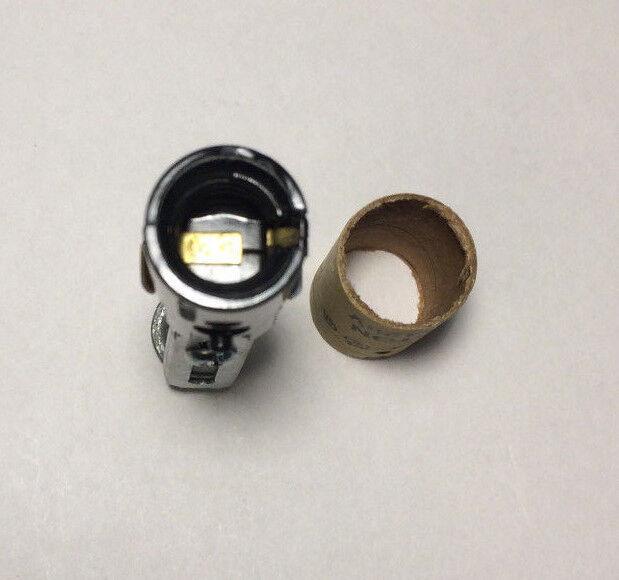 LEVITON Candelabra Bulb Chandelier Lamp Candle Socket UL Adjustable 3 1/4 - 4 3/4" - Stone Door Lamps