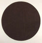 New 6 1/2" Round Brown Felt Pad W/ Adhesive Back For Lamp Bases #BF207 - Stone Door Lamps