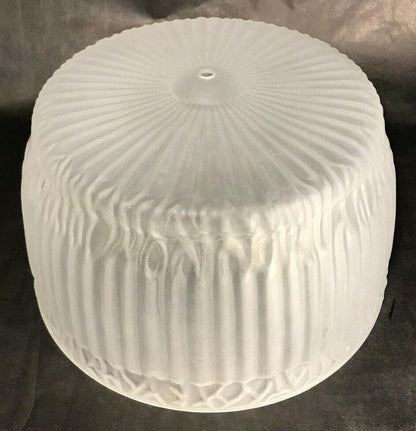 New 11 3/4" Satin Crystal Pairpoint Style Pleated Drapes Shade For Table Lamp - Stone Door Lamps