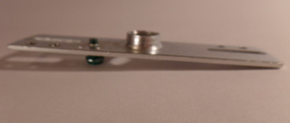 New 4 1/8" Steel Crossbar For Canopy & Lamps, 1/4F Tap, Ground Screw, 14 Gauge