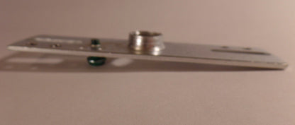 New 4 1/8" Steel Crossbar For Canopy & Lamps, 1/4F Tap, Ground Screw, 14 Gauge