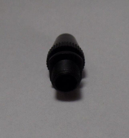 New Satin Black Finish Cord Grip Bushing for Plastic or Cloth Lamp Cord #CB930BK - Stone Door Lamps