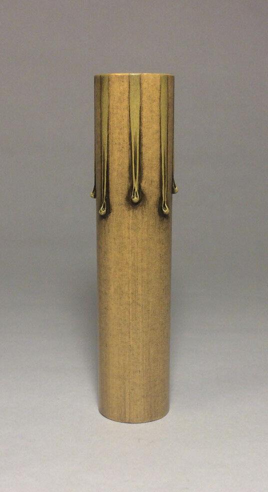 Antique Color 4" Paper Board Candle Chandelier Lamp Socket Cover, Candelabra 79A - Stone Door Lamps
