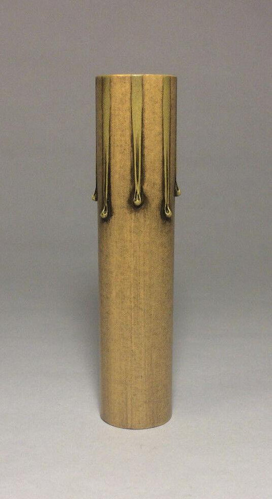 Antique Color 4" Paper Board Candle Chandelier Lamp Socket Cover, Candelabra 79A - Stone Door Lamps