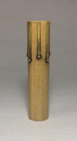 Antique Color 4" Paper Board Candle Chandelier Lamp Socket Cover, Candelabra 79A - Stone Door Lamps