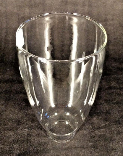 New 4 3/8" x 8.5" Clear Glass Colonial Lamp Shade 1 5/8" Fitter #HS702 - Stone Door Lamps