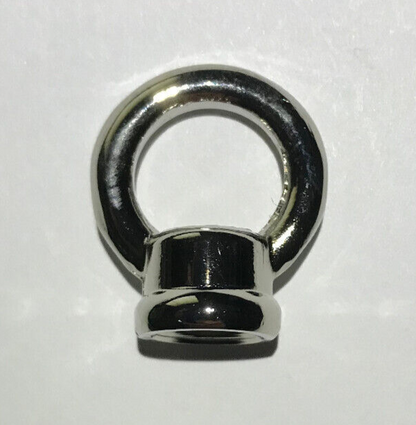 New 1" Cast Brass Loop With Wire Way, Nickel Plated Finish 1/8F Tap(3/8") BL954N