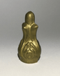 New 1 3/8" Height Unfinished Cast Brass Leaf Lamp Finial, 1/8F Tap(3/8") #BF931U - Stone Door Lamps