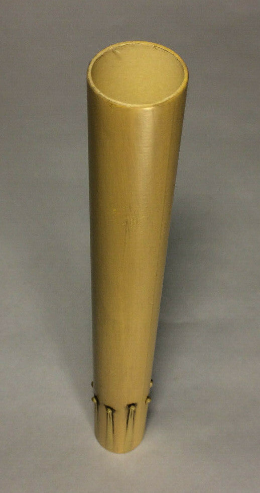 New 8" Antique Color Candle Cover w Drips, Antique Style Paper Board, Candelabra