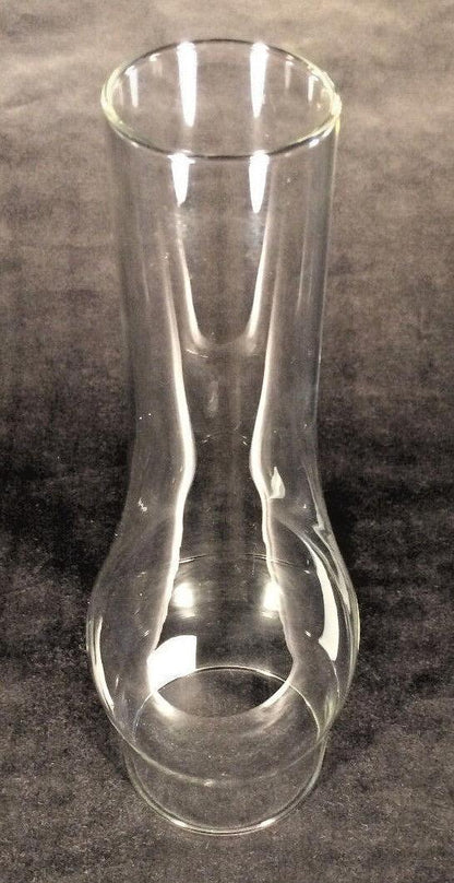 3" x 10" Clear Glass Slim Oil Kerosene Lamp Chimney for #2 burners 3" galleries - Stone Door Lamps