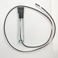 New 4" Tall Phenolic E12 Candelabra Socket, 26" Wire Leads, 1/8F Hickey #SO763