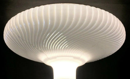 NEW 16" Rib Swirl Opal Torchiere Lamp Shade With Pearl Luster Made in USA TS092