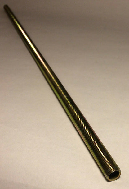 New 11" All Thread Steel Pipe For Lamps & Fixtures, Seamless, 1/8 IP #SP390-11