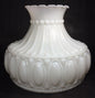 New 10" Opal White Milk Glass Lamp Shade Designed for Aladdin Lamps, USA, #SH525 - Stone Door Lamps