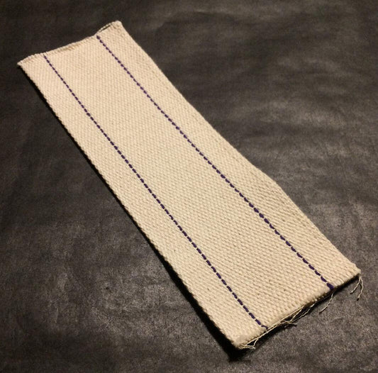 NEW 1 7/8" x 7 1/2" Long Flat Cotton Lamp Wick For #10 Kosmos Burners #WI926 - Stone Door Lamps