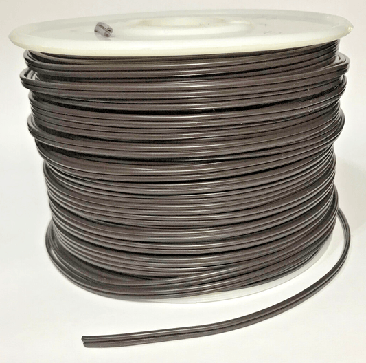 25 Ft. Brown 22/2 Thin, Special Purpose 2 Wire Plastic Covered Lamp Cord 25PC623