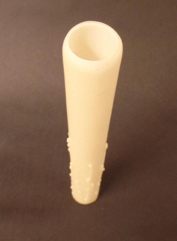 NEW 10" IVORY PolyBeesWax Chandelier Candelabra Candle Cover with DRIPS CC905I - Stone Door Lamps