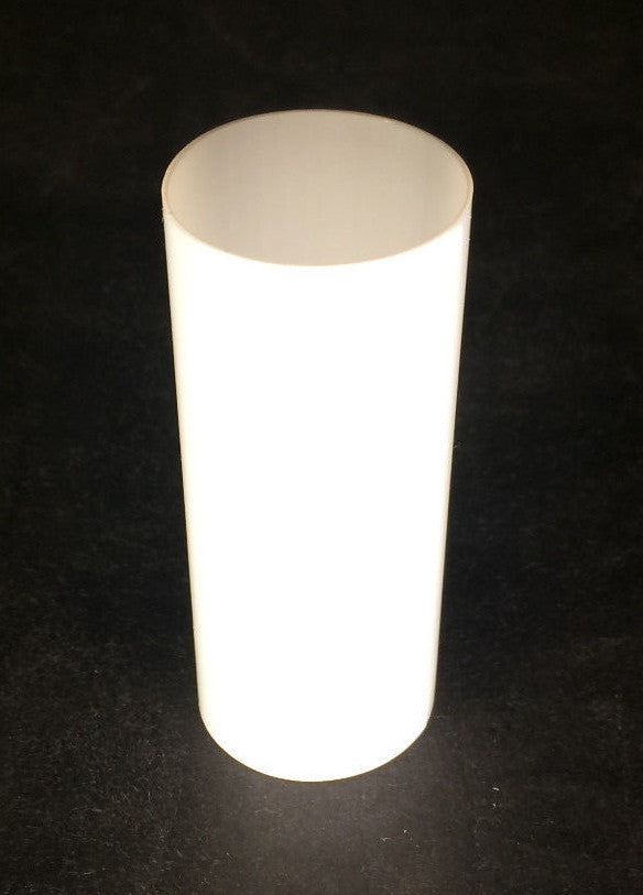 New 3" WHITE PLASTIC STANDARD SOCKET Chandelier Lamp CANDLE COVER  #CC918