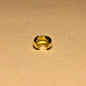 New Unfinished Brass Ball Pull For #6 Beaded Pull Chain, 1/4" Diameter #BC604 - Stone Door Lamps