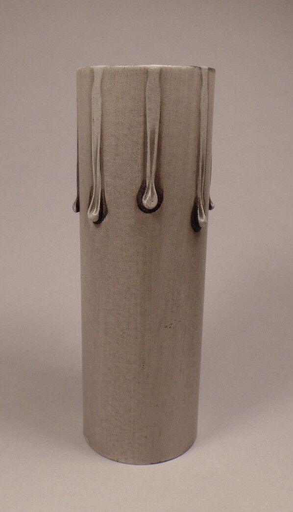 New 3" Silver Leaf Standard Paper Board Candle Socket Cover Chandelier Lamp 890K - Stone Door Lamps