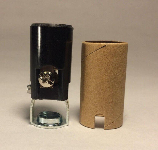 New 1 3/4" Keyless Candelabra Socket w/ Hickey Chandelier Lamp Socket UL #SO312 - Stone Door Lamps