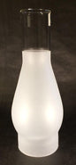 4" x 12" Frosted Glass Big Store Oil Lamp Chimney for CD & Rayo Burner #CH981