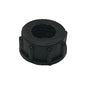 New Black Bakelite (Plastic) Lamp Cord Bushing, 1/4F Tap (1/2") #CB907 - Stone Door Lamps