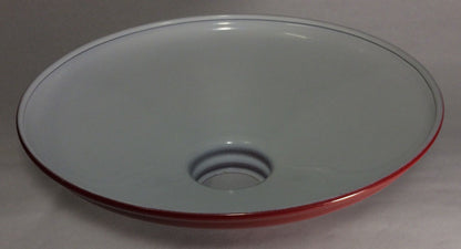 Metal Cone Lamp Light Shade Pendant 2.25 X 10 Red Porcelain Industrial Style