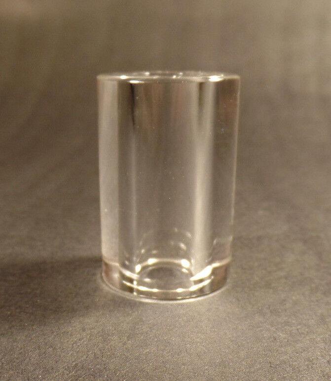 New 1" ht. Clear Acrylic Cylinder Shaped Lamp Break, 15/16" Diameter #AB248 - Stone Door Lamps