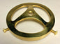 2 5/8" Fitter Cast Brass Glass Lamp Shade Holder, Polished & Lacquered #SHH73 - Stone Door Lamps