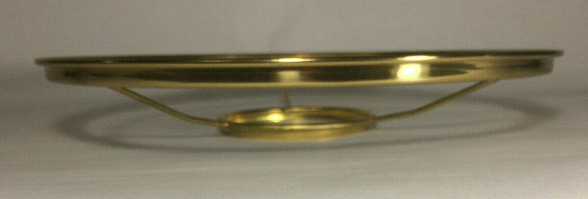 New 10" Fitter Solid Brass Shade Ring Holder For No. 3 Queen Burners #SR732 - Stone Door Lamps