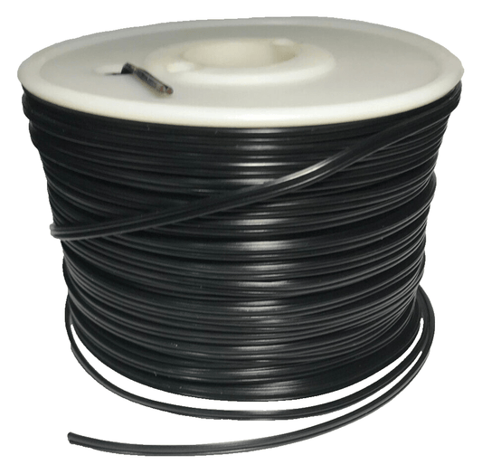 25 Ft. Black 22/2 Thin, Special Purpose 2 Wire Plastic Covered Lamp Cord 25PC622