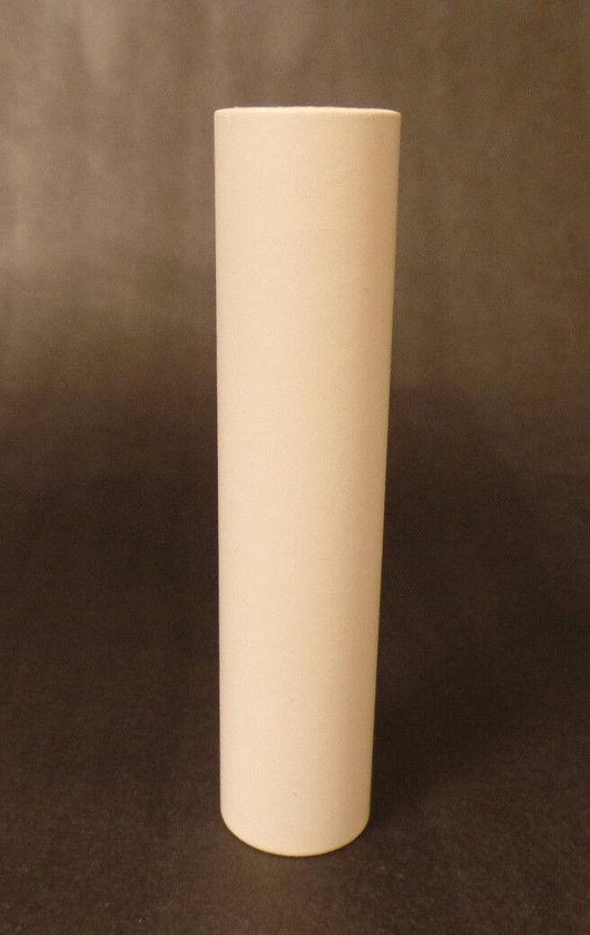 6" Smooth Flat White Paper Candle Cover Chandelier Lamp Socket, Candelabra #808T - Stone Door Lamps