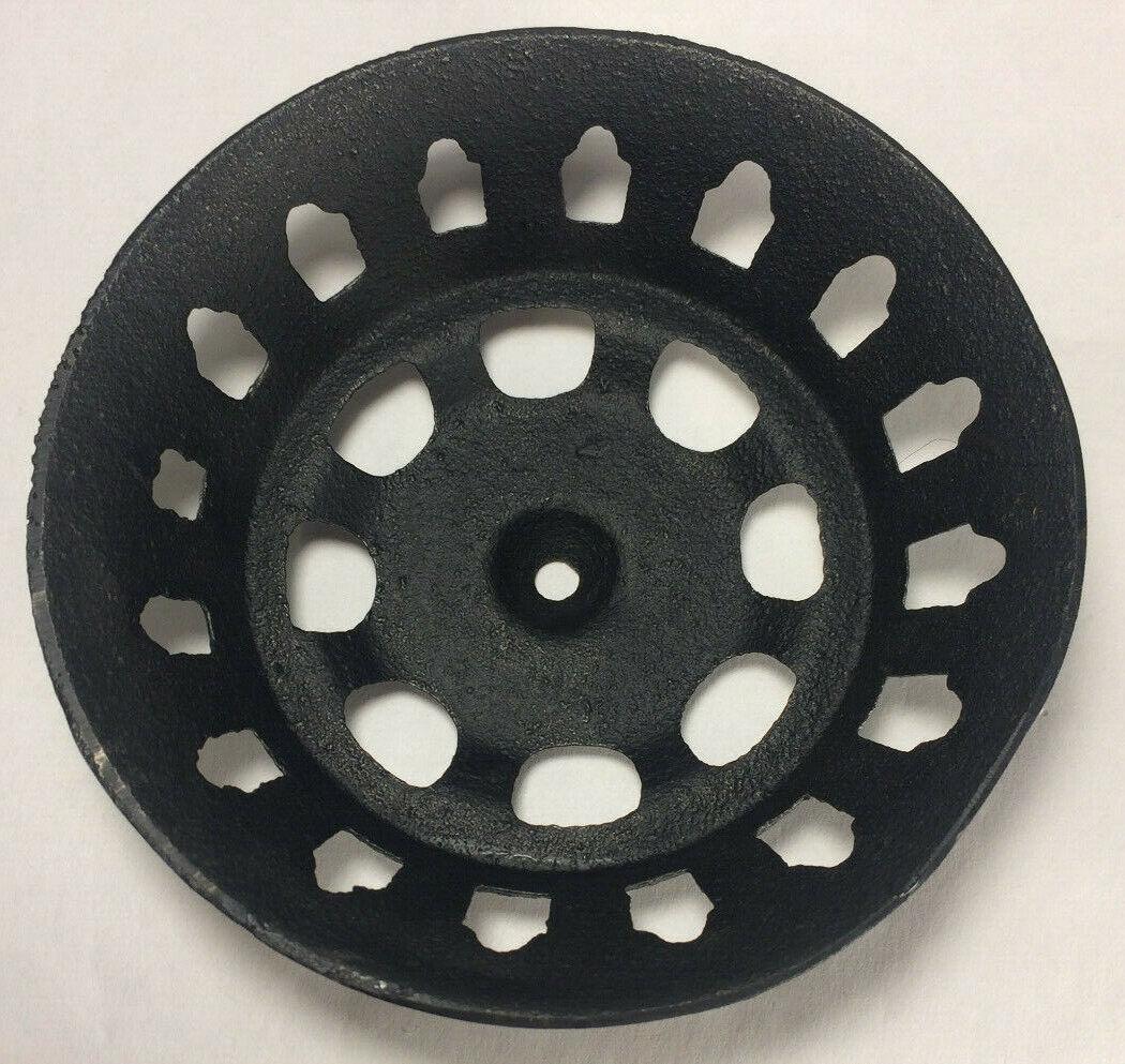 New Cast Iron Bracket Lamp Bowl For Wall Brackets, 5 1/4" Top Inside Dia. #CB910 - Stone Door Lamps