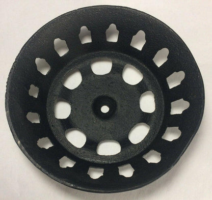New Cast Iron Bracket Lamp Bowl For Wall Brackets, 5 1/4" Top Inside Dia. #CB910 - Stone Door Lamps