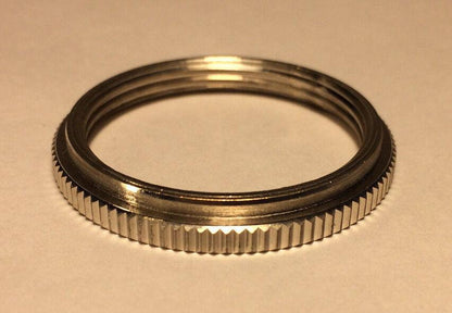 New Solid Brass UNO Ring To Medium E26 Brass Sunlite Socket Nickel Plated #295N - Stone Door Lamps
