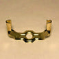 New Heavy Duty Brass Plated Lamp Harp Base, Slips 1/8 IP (3/8") #HB735 - Stone Door Lamps