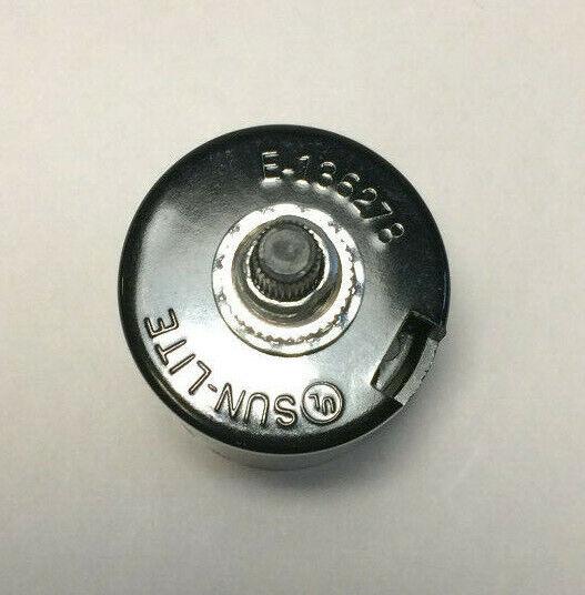 New Phenolic Bakelite 2 Piece Bottom Husk Socket, On/Off Turn Knob, Medium Base - Stone Door Lamps