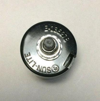 New Phenolic Bakelite 2 Piece Bottom Husk Socket, On/Off Turn Knob, Medium Base - Stone Door Lamps
