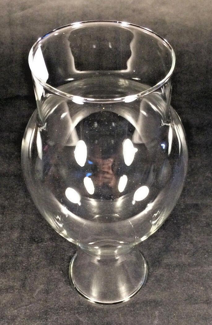 3" X 8 5/8" CLEAR GLASS OIL LAMP Flair Top CHIMNEY for #2 burner & 3" gallery - Stone Door Lamps