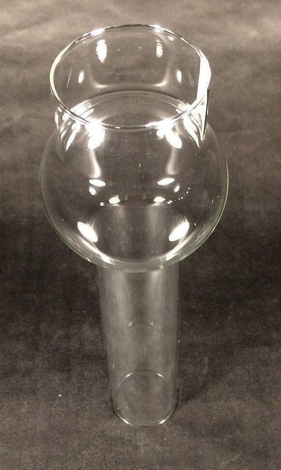 NEW 2" x 10 1/4" KEROSENE OIL CLEAR GLASS MATADOR #15 LAMP CHIMNEY   #CH927