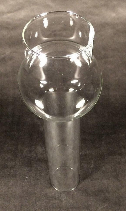 NEW 2" x 10 1/4" KEROSENE OIL CLEAR GLASS MATADOR #15 LAMP CHIMNEY   #CH927