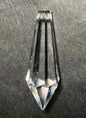 New 1 1/2" Clear BrilliantCut Drop Cyrstal Lead Prism, Machine Cut & Polished