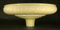 New 16" Raised Rib Swirl Nu - Gold Torchiere Floor Lamp Shade, 2 3/4" Fitter TS031 - Stone Door Lamps