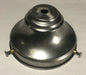 New Raw Steel 4" Fitter Fixture Shade Holder With Set Screws, 1/8IP Slip #SH764S - Stone Door Lamps