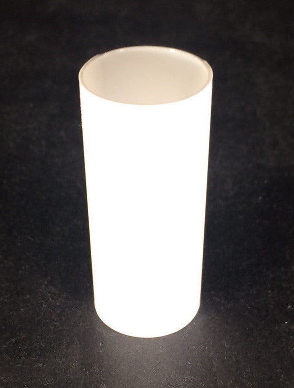 New 2" WHITE PLASTIC CANDELABRA SOCKET Chandelier CANDLE COVER  #CC920