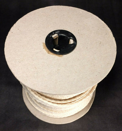 New 1/2" Wide, #0 Size Flat Cotton Oil Lamp Wick, Sold by Yard, USA Made #WI911Y