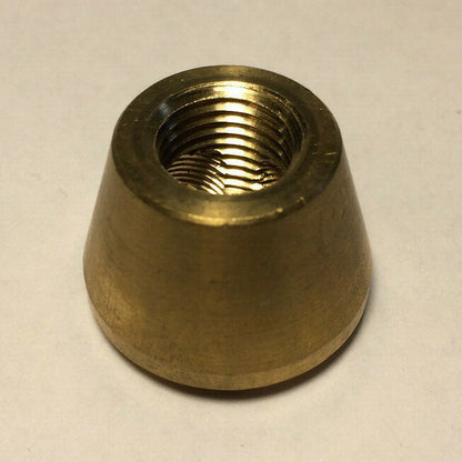 New Turned Brass 1 Pc. Modern Cluster, 3 Top Holes, 3 Light, Unfinished #CB439U