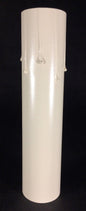 New 6" Ivory Drip Standard Lamp Light Socket Chandelier Candle Cover #CC975i - Stone Door Lamps